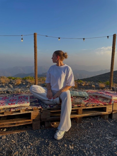 original Ich auf Jebel Jais
